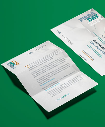 EVENT BRANDING FOR AMEFIBRA – FIBRADAY 2021