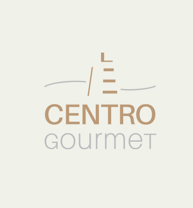 Diseño de branding inmobiliario  de centro comercial gourmet